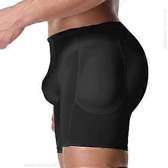 Men FAKE ASS Butt Lifter Hip Enhancer Shaper Briefs Bodyshorts Boxer Underwear