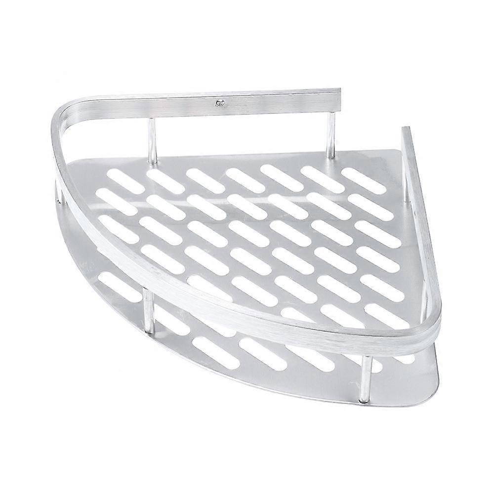 Wall Mount Shower Storage Rack Holder No Drill Corner Shower Shelf  Kitchen