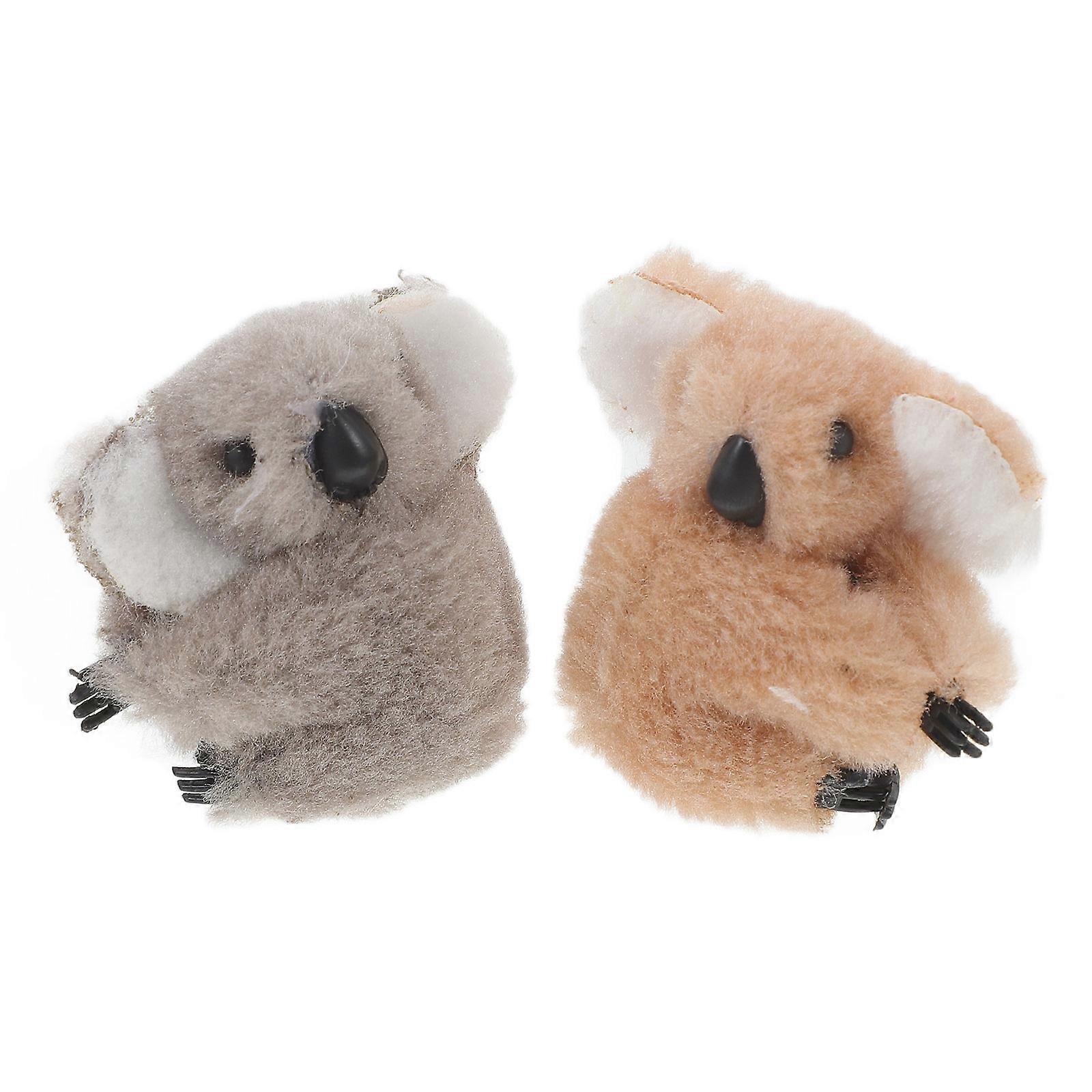 Cute Koala Decor Motorcycle Mirror Handle Decor for 6Pcs