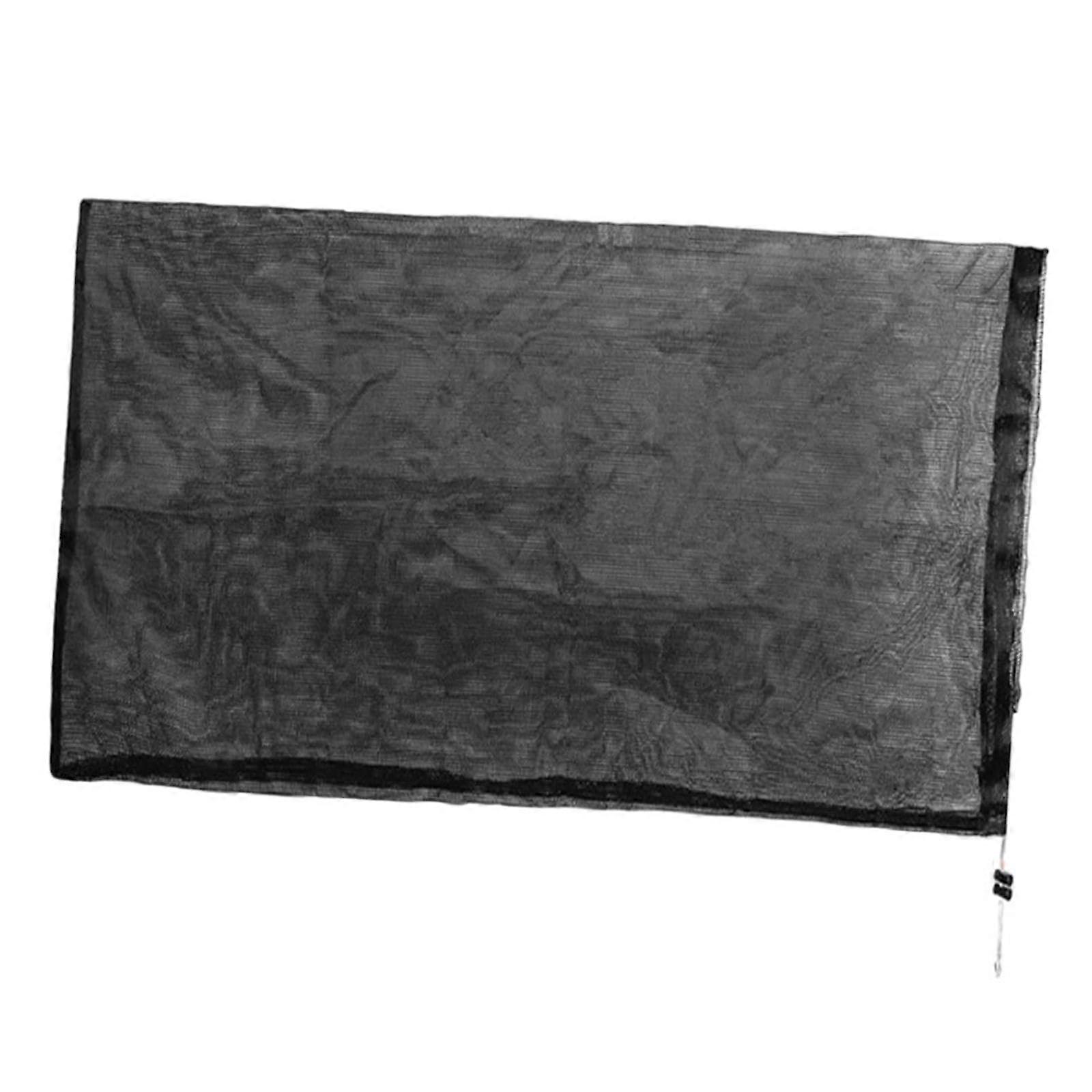 Wood Chipper Bag Large Capacity Universal Leaf Shredder Collection Bag Durable Black Accessory