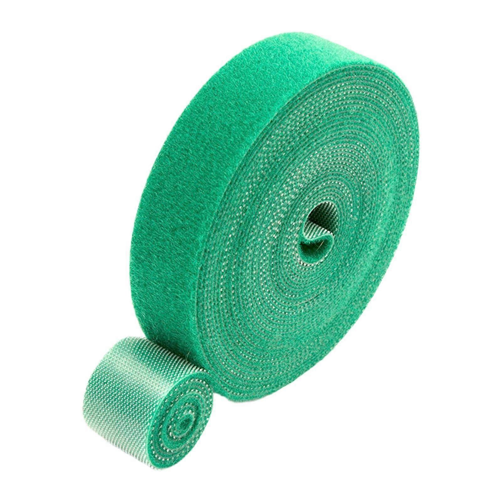 Garden Plant Ties Adjustable Nylon Strap Soft Reusable Support for Flowers Tomatoes 25m