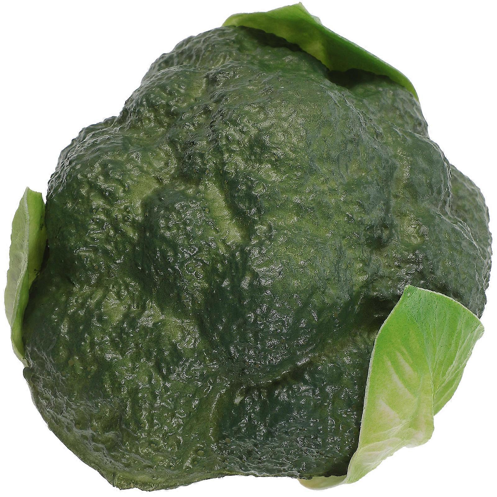 Decorative Broccoli for Decoration with Realistic PU Green