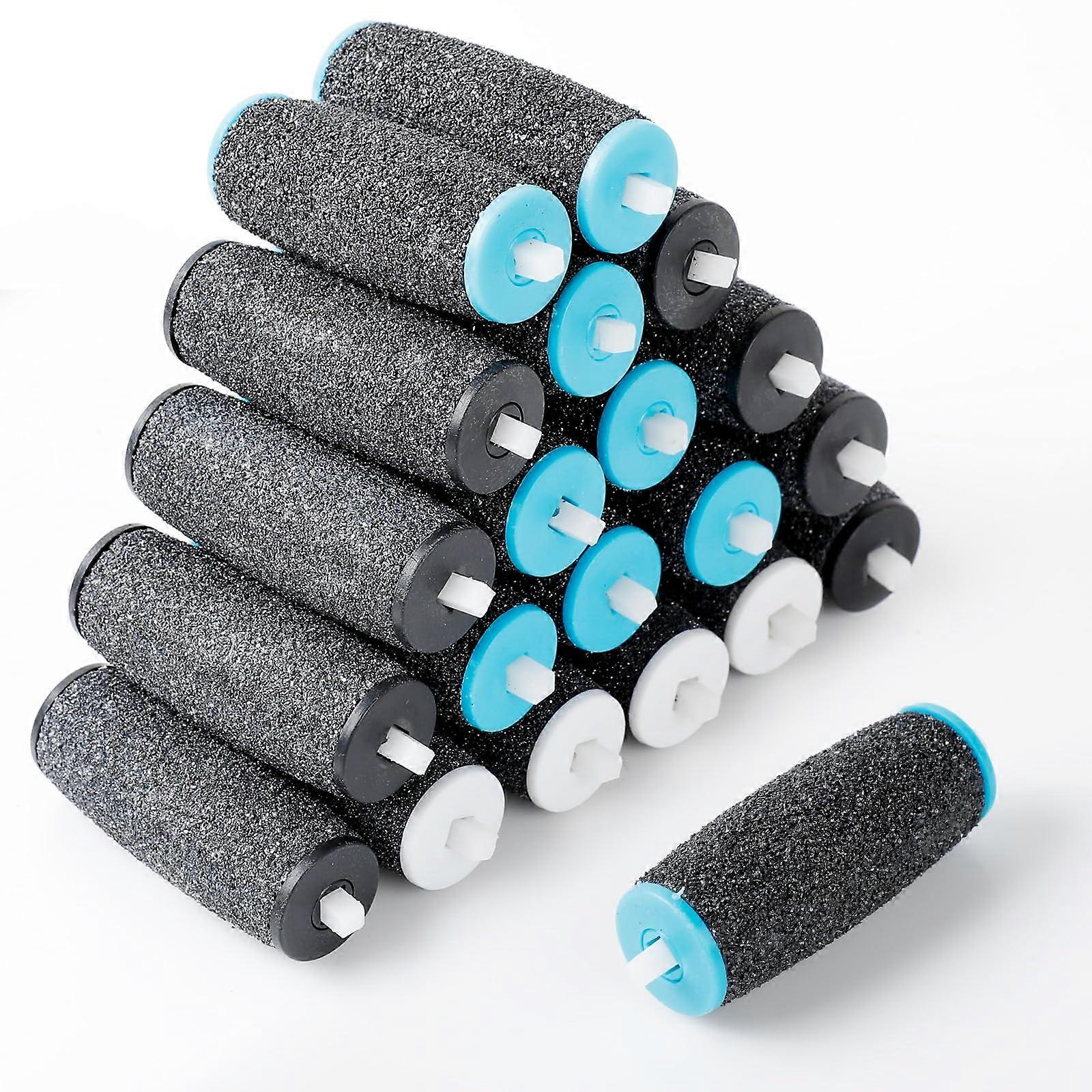 20 Pcs Replacement Foot File Rollers for Scholl Electric Callus Remover Refills, Coarse Medium Fine Set