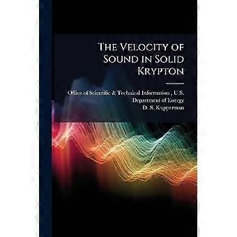 The Velocity of Sound in Solid Krypton
