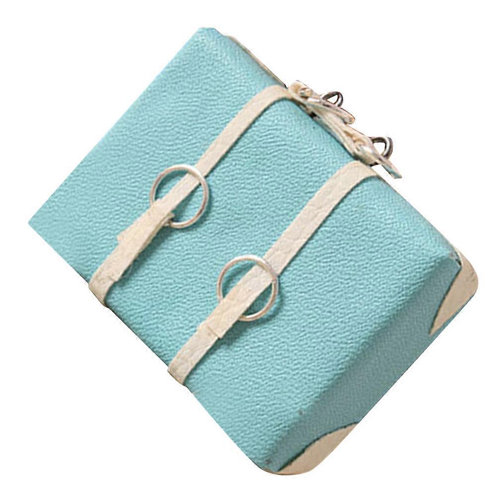 Miniature Suitcase Doll House Accessory for Collection