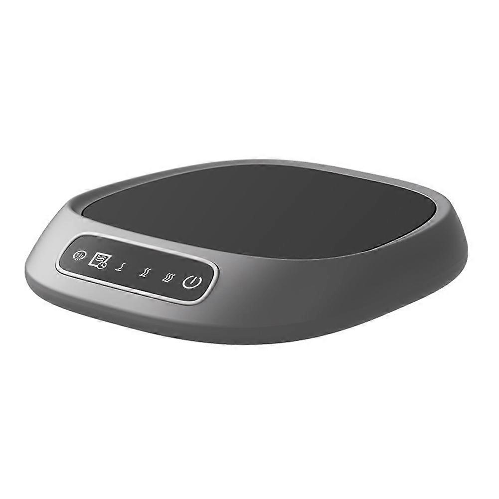 Smart Heating Coaster Office Milk Coffee Tea Set Warm Coaster Gray