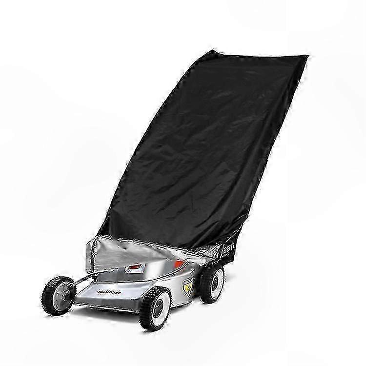 Waterproof Lawn Mower Cover with Drawstring and Storage Bag