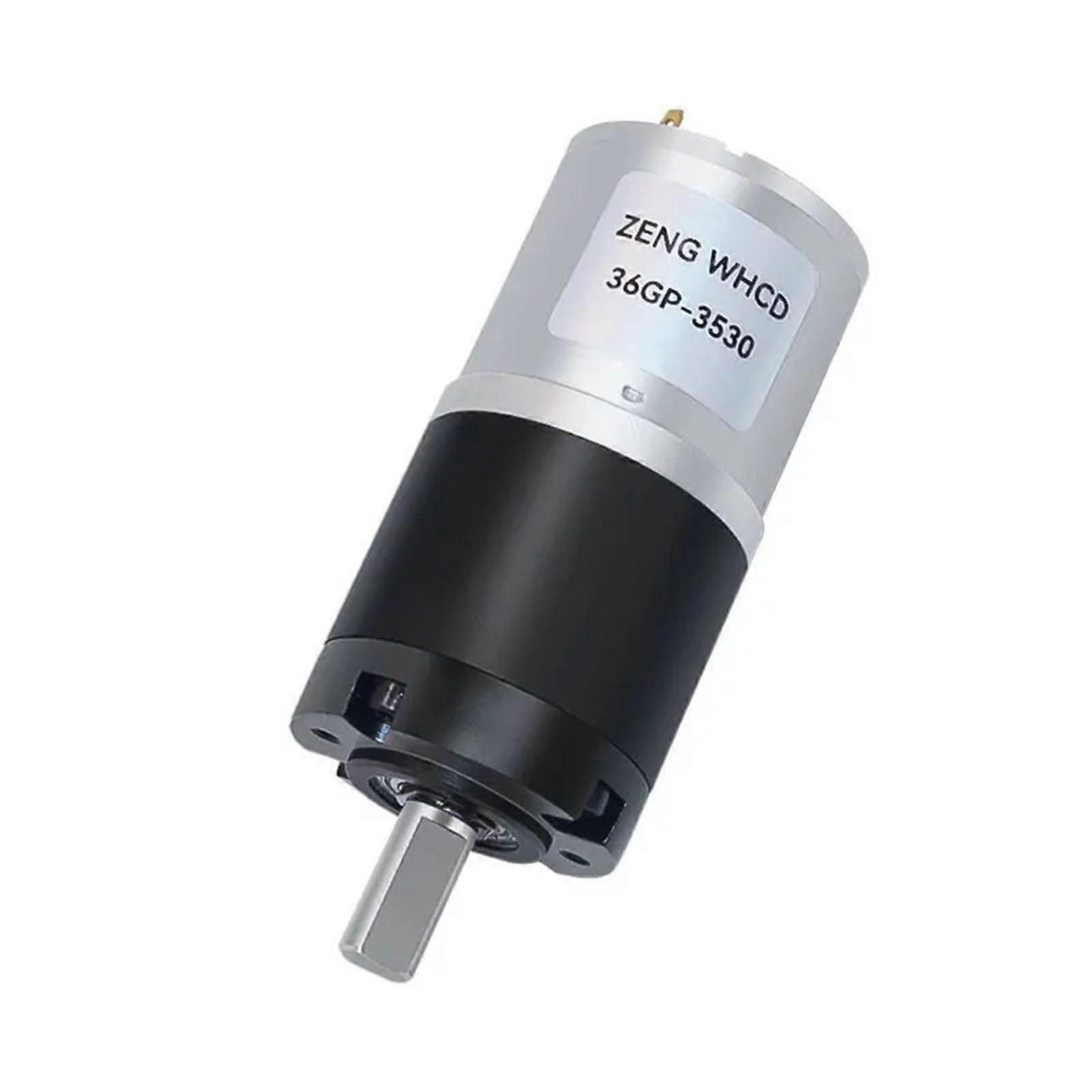 24V  Torque 100KG.CM Reversible DC Gear Motor Full Metal Construction Without Bracket