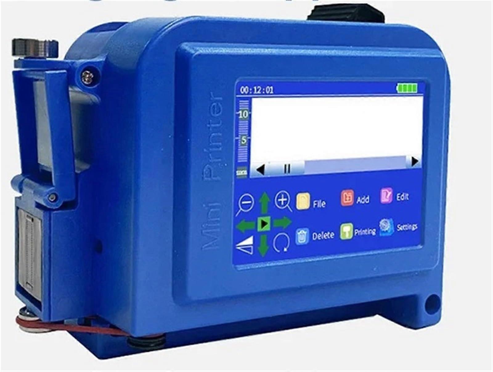 Handheld Inkjet Printer 12.7mm Wireless QR Barcode Batch Code Date  Expiry Printing with Ink