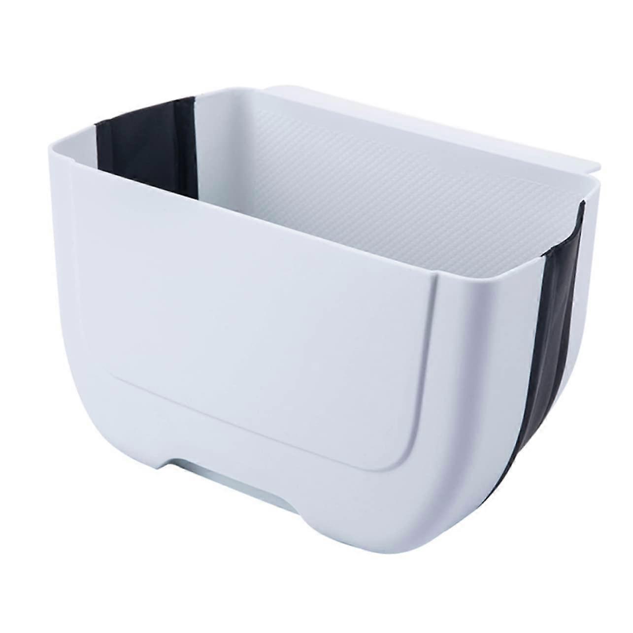 Hanging Kitchen Trash Can Wall Mounted Compost Bin Foldable SpaceSaving Design for Small Spaces