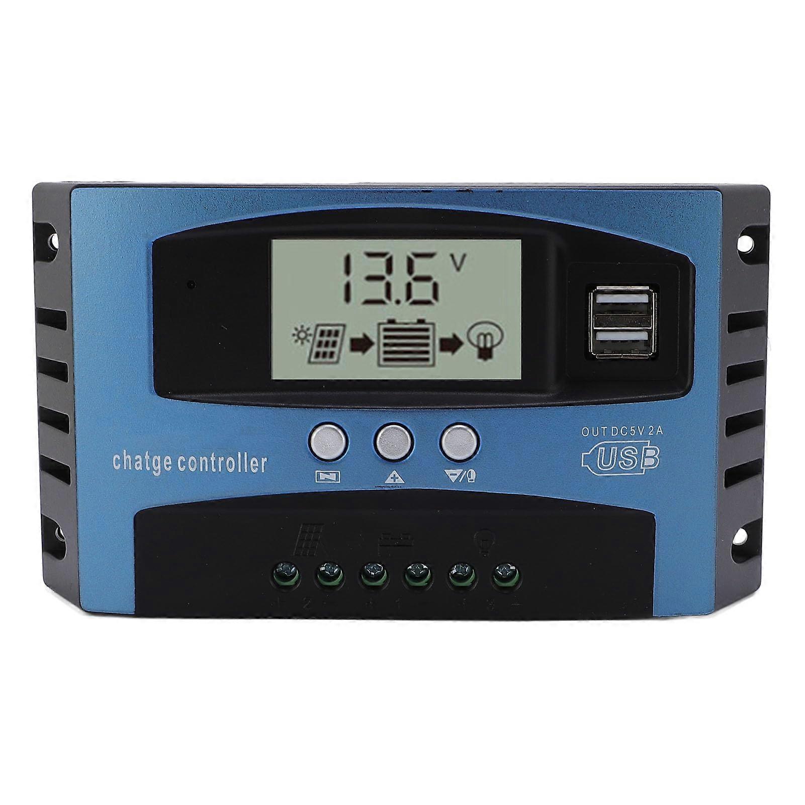 MPPT Solar Charge Controller 12V 24V 80A Dual USB Efficient Charging for OffGrid Systems
