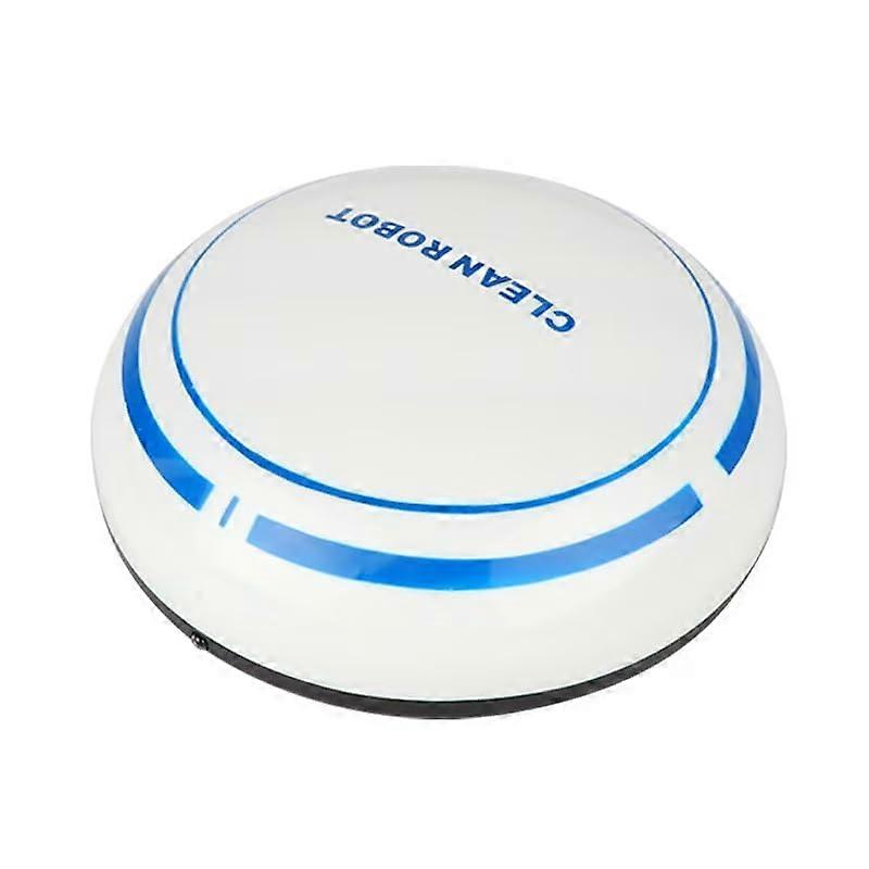 Robot Vacuum Cleaner with Obstacle Avoidance, Battery Operated for Home, White with Washable Dust Box