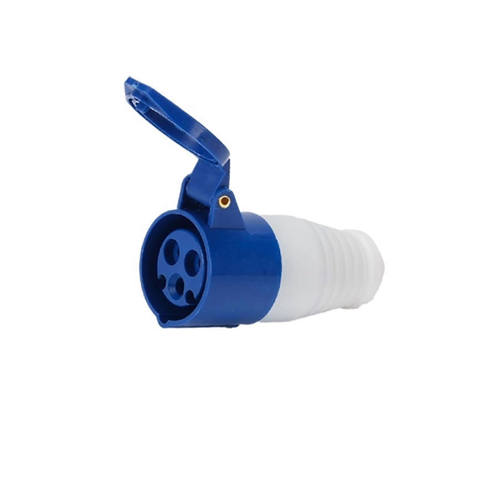 Industrial Waterproof Plug 16A 3 Pin Three Phase Power Connector for Construction Site Use