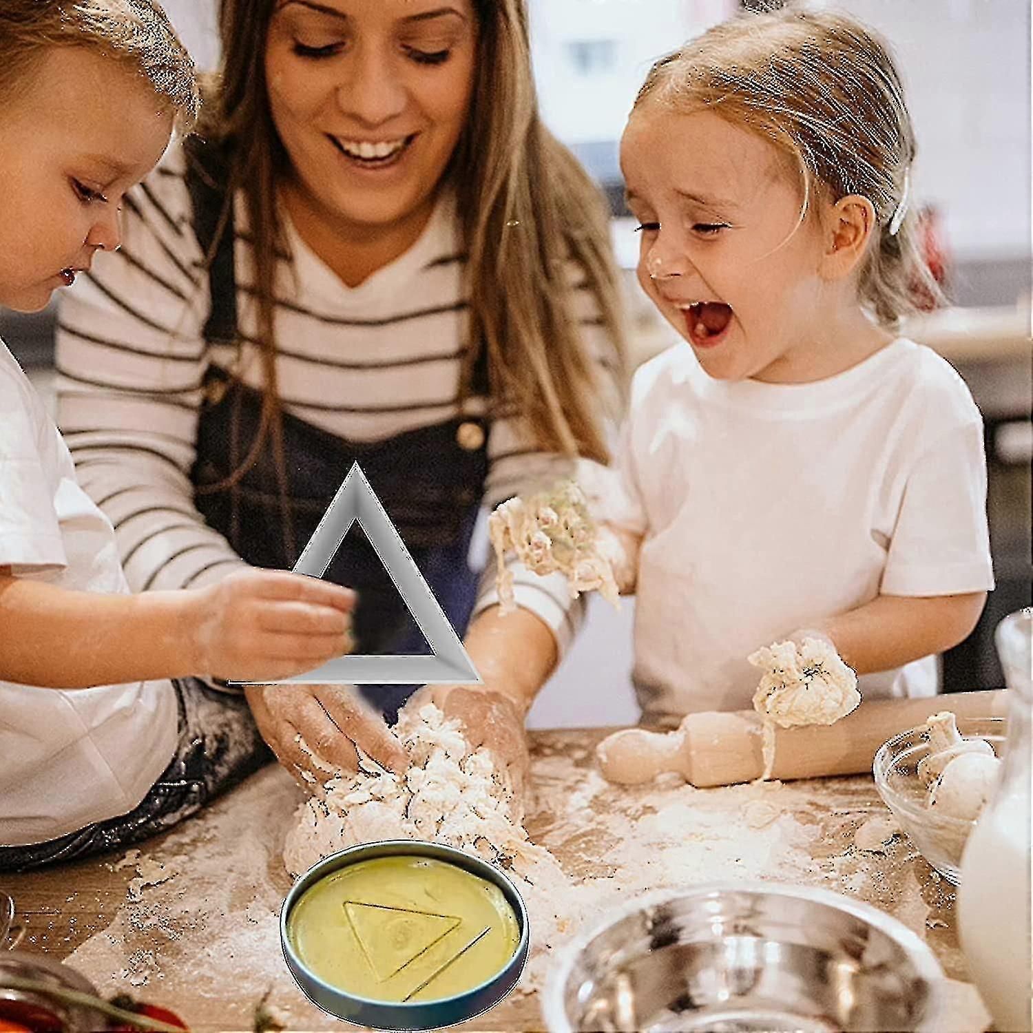 6pcs Squid Game Biscuit Sugar Cake Moule