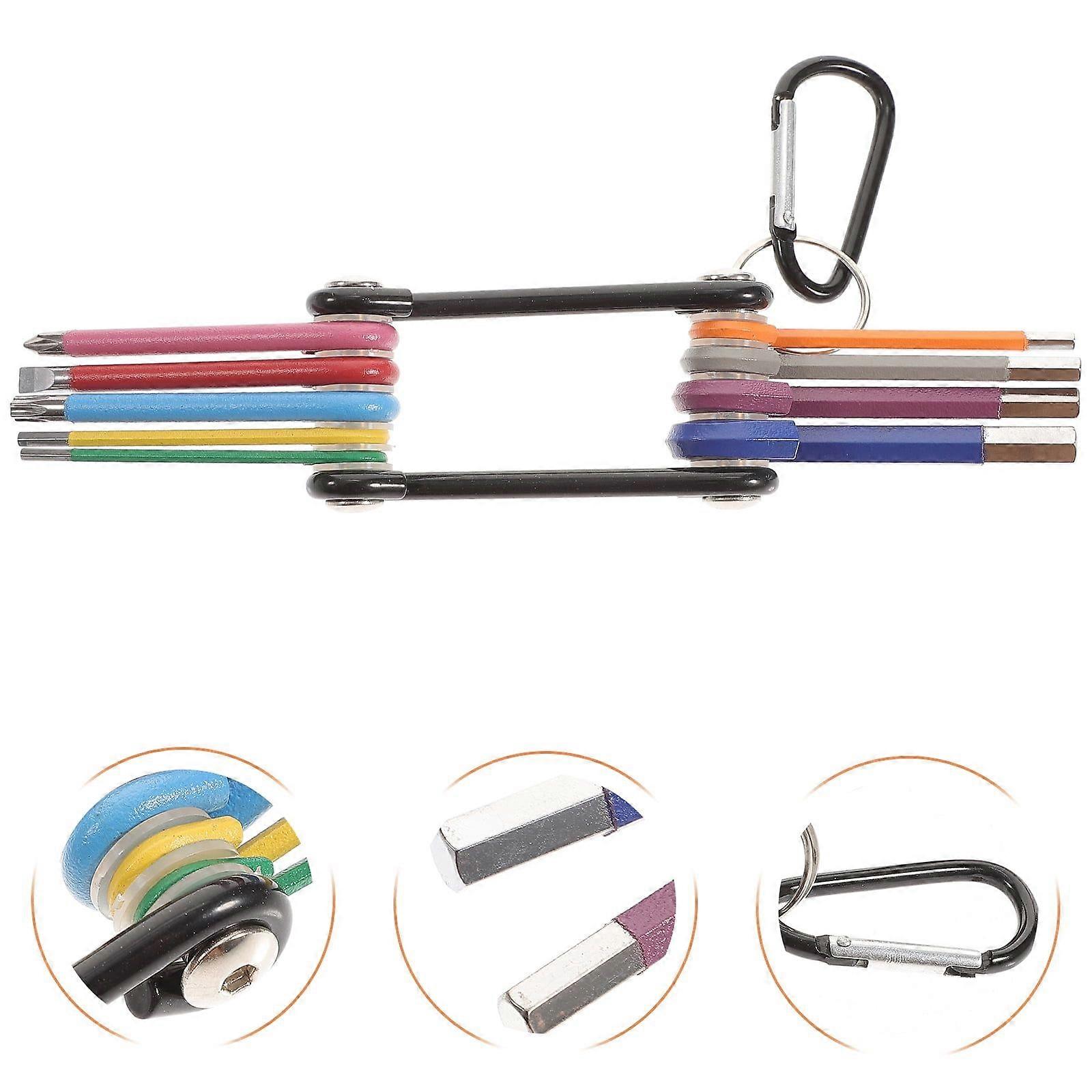 Hex Wrench Set 2 Sets Keys Screwdriver Bikes Lengthen Middle Chrome Vanadium