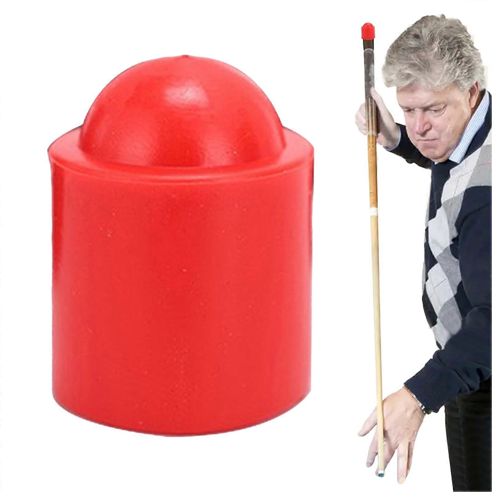 Pool Cue Cover with Elastic Fit  Durable Rubber Billiard Cue Protector for Enhanced Tail Protection