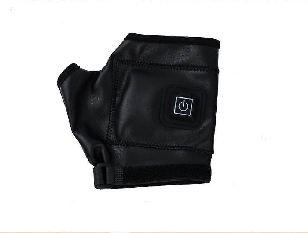 Large Rechargeable Heated Gloves with Adjustable Temperature for Winter Outdoor Cycling