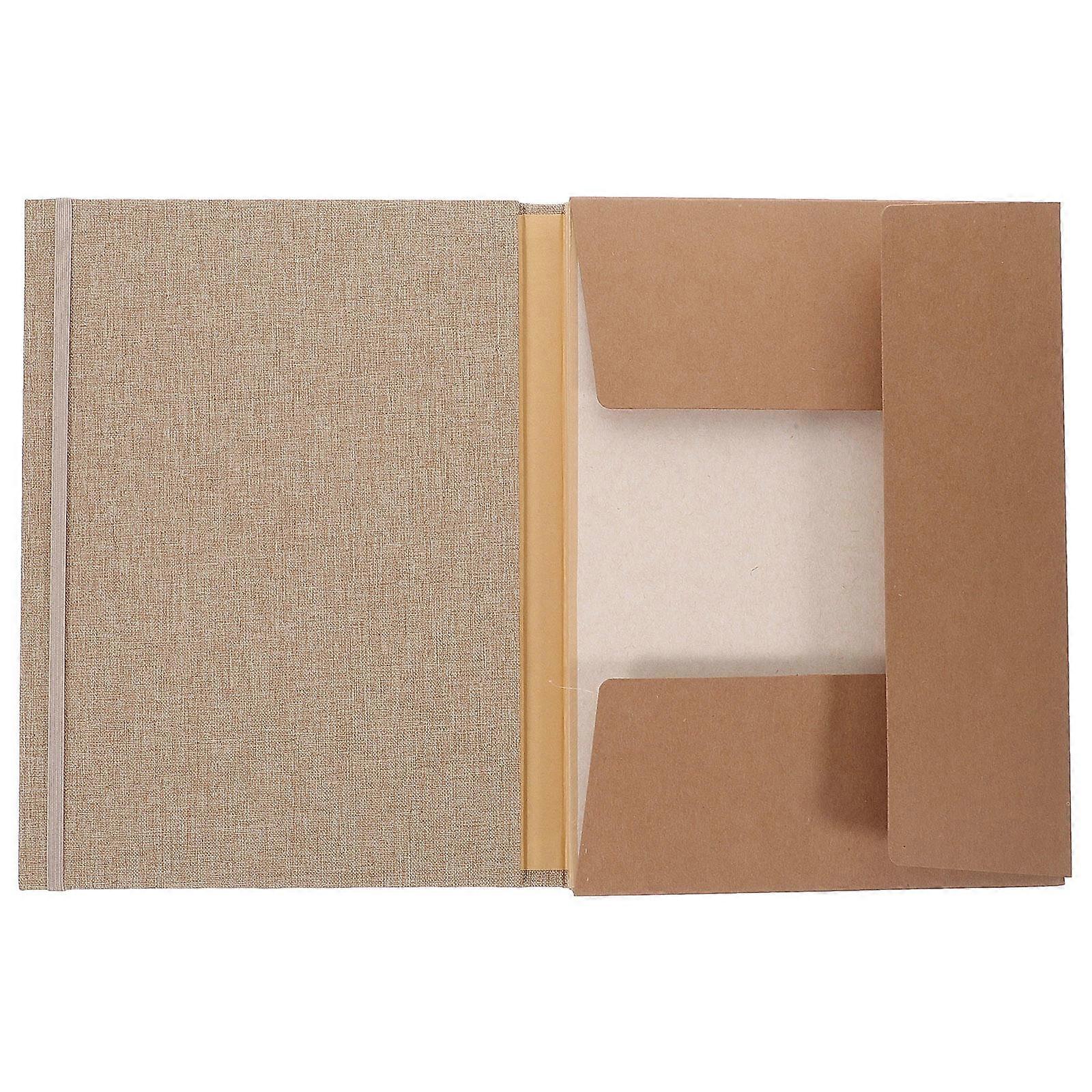 Calligraphy Paper For Artists 12 Sheets Retro Style 18x25cm Rectangular Thickened Hard Card Mounting