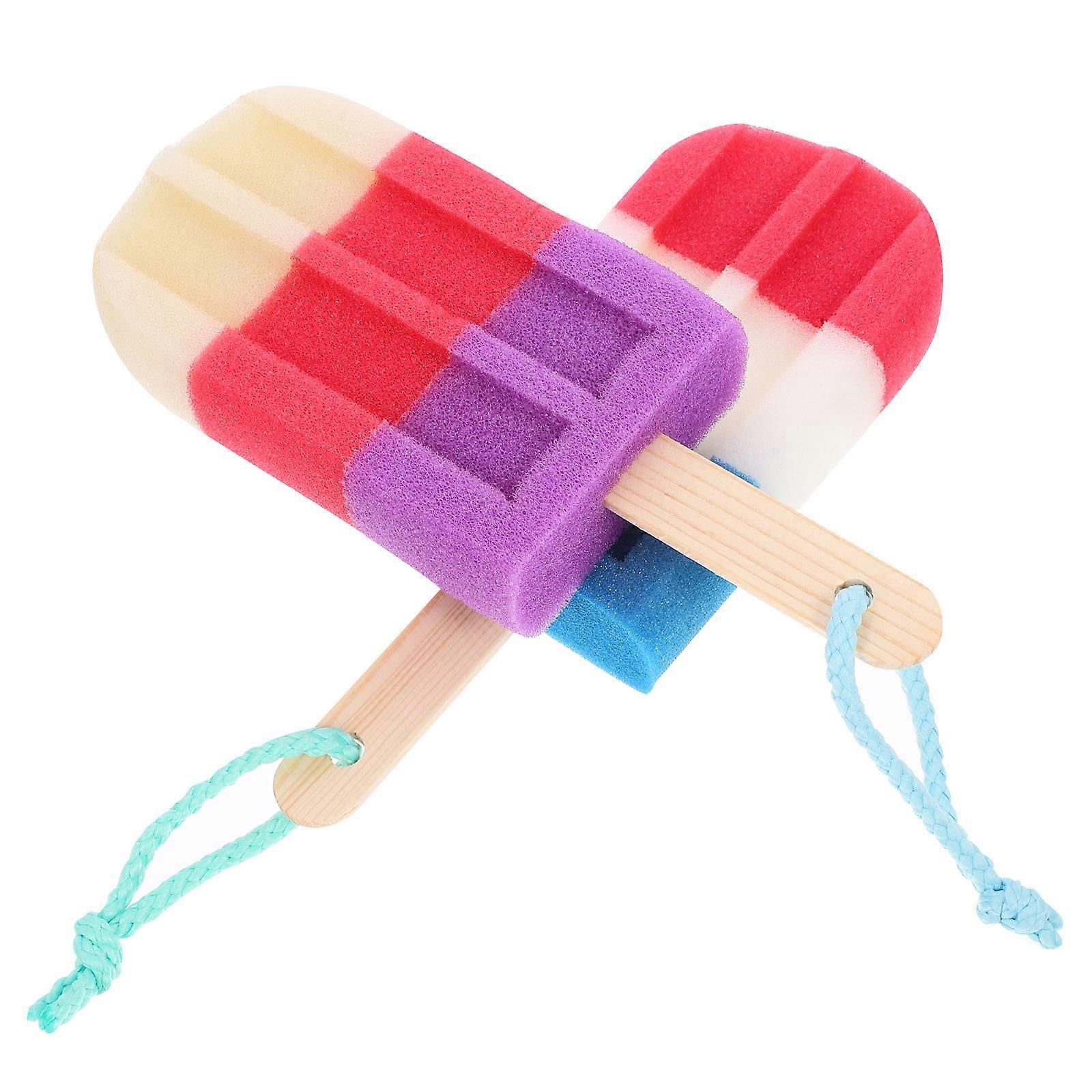 Bath Sponge Body Scrubber Sponge for Home Use 2Pcs