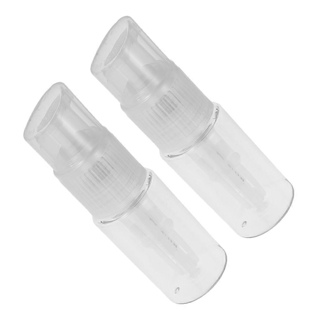 Powder Spray Container 10Pcs for Storage Transparent Dry Powder Bottle