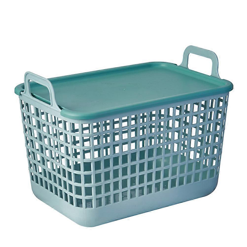 Multipurpose Basket Sundries Basket for Storage Using 1Set with Handle Green
