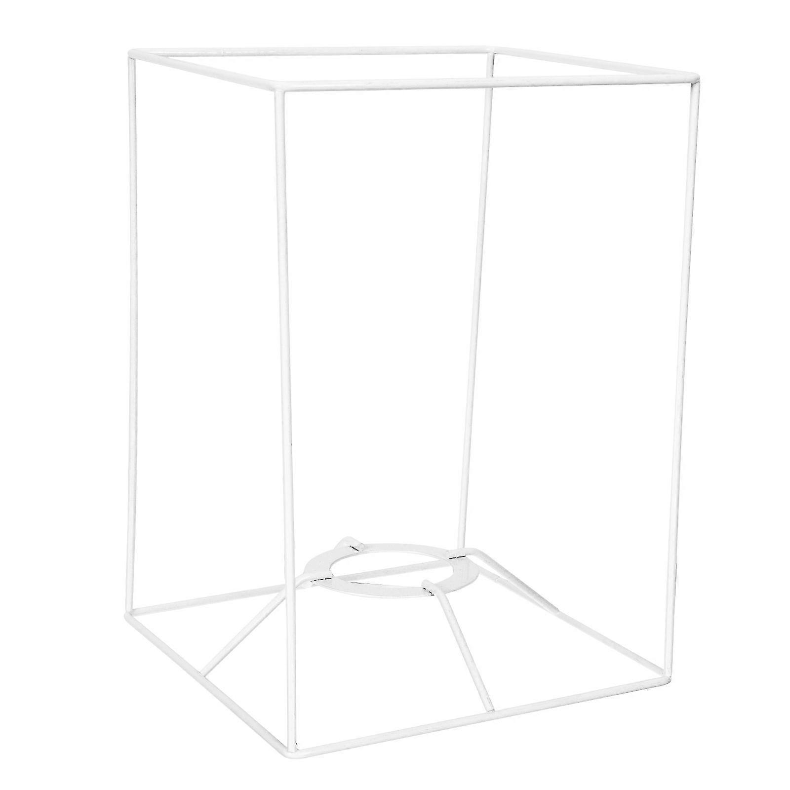 Durable Iron Lampshade Frame for Lamp 1 Piece White Table Lamp Rack