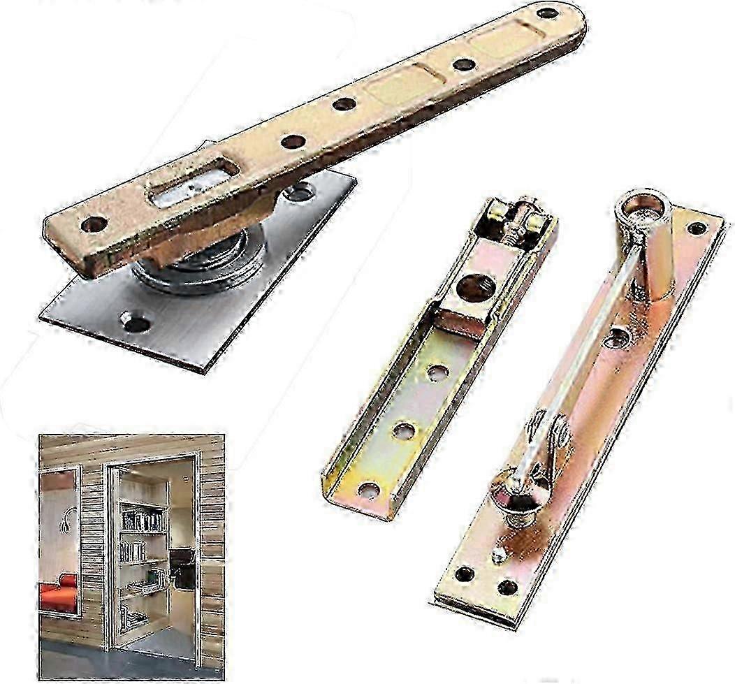 Pivot Hinges for Bookcases with Hidden Mounting Hardware