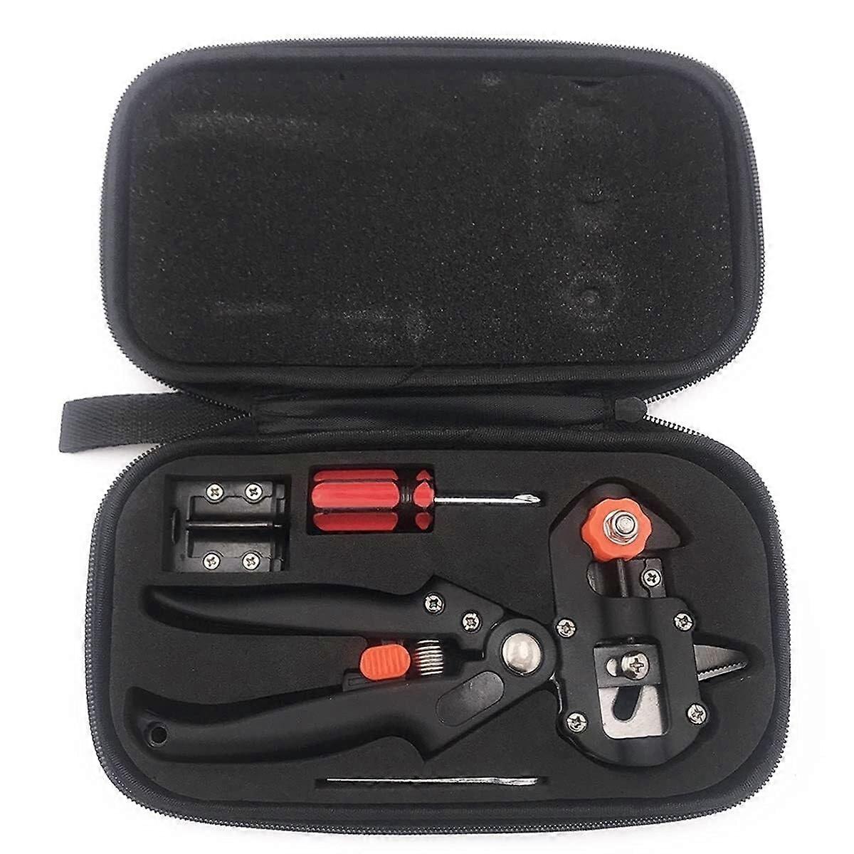 Professional Grafting Tool Set and Pruning Shears for Fruit Trees with Extra Replaceable Blades