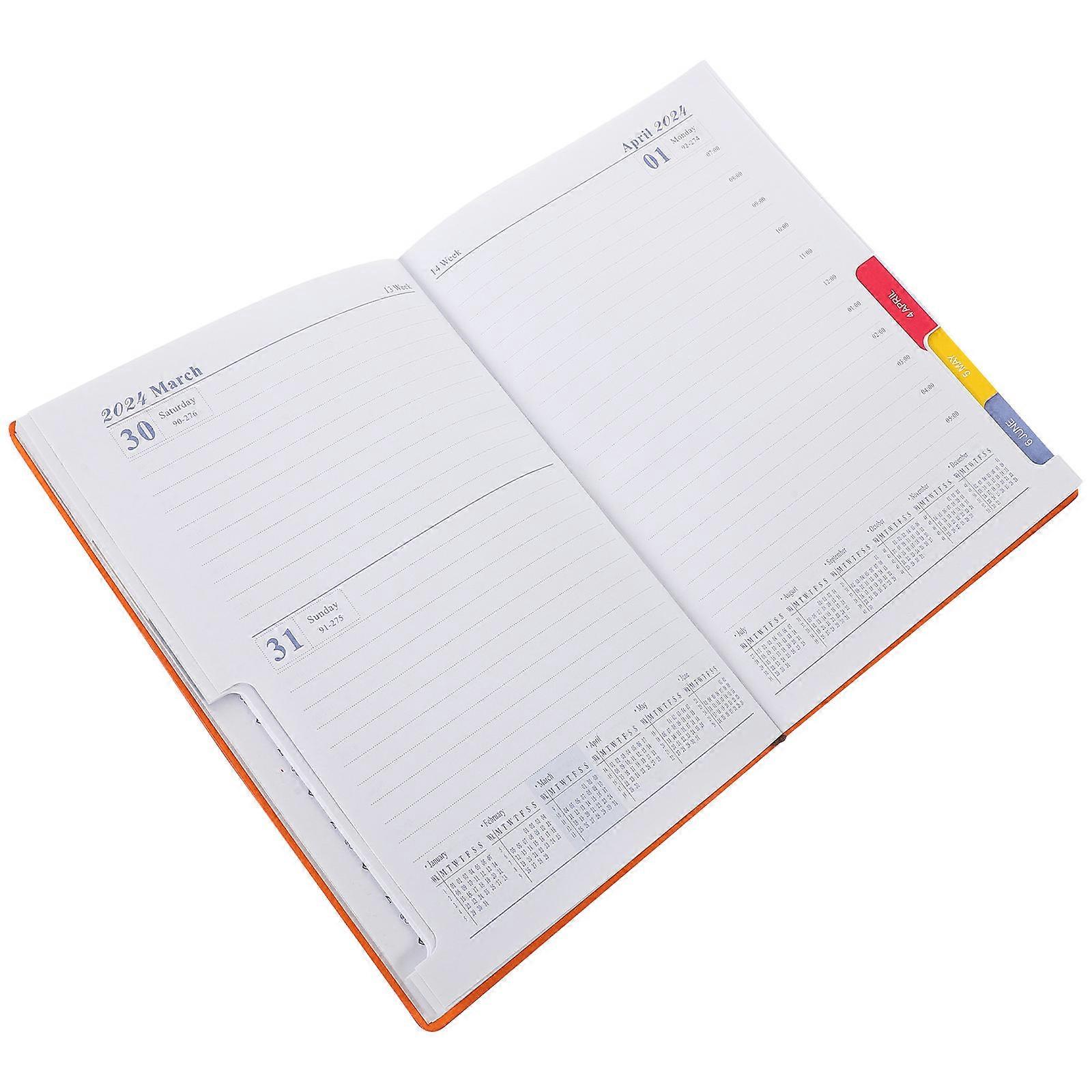 Academic Planner Efficient Planner for Writing 2Pcs to Do List Notepad 2024