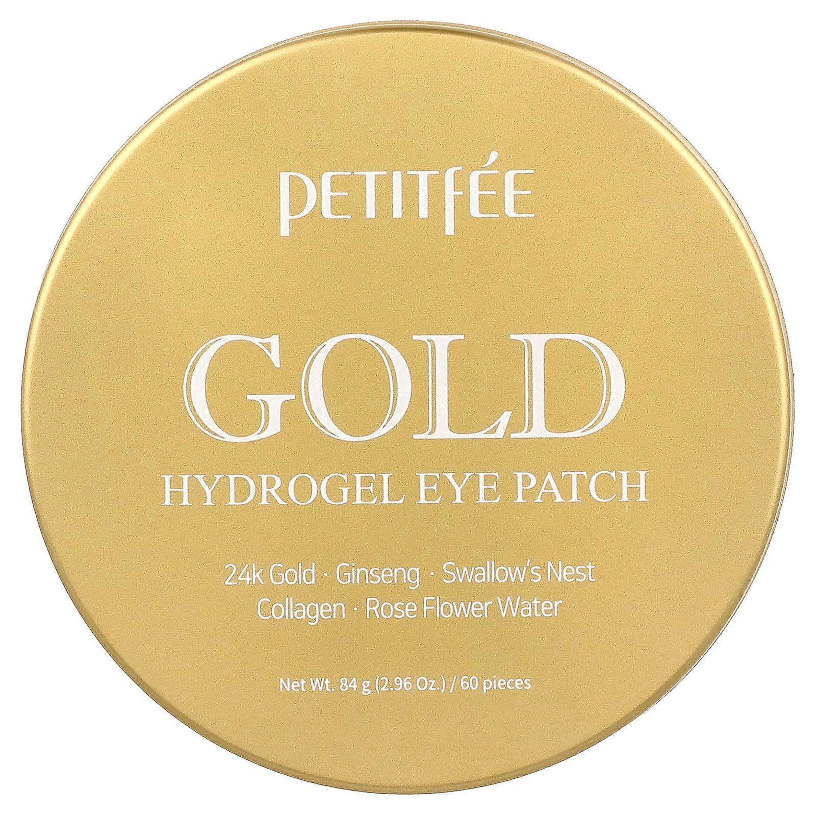 Petitfee, Gold Hydrogel Eye Patch, 60 Pieces