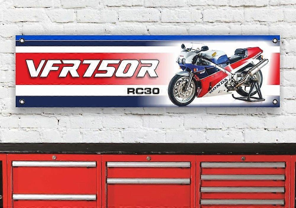 VFR750R RC30 BANNER FB0198