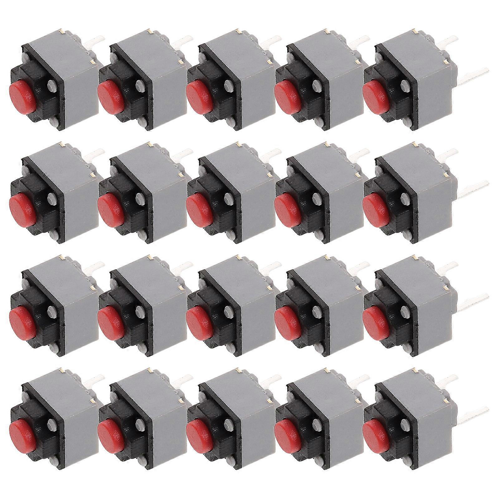 Silent Operation Mouse Switch Vertical Compact Switch for Office Use 20Pcs