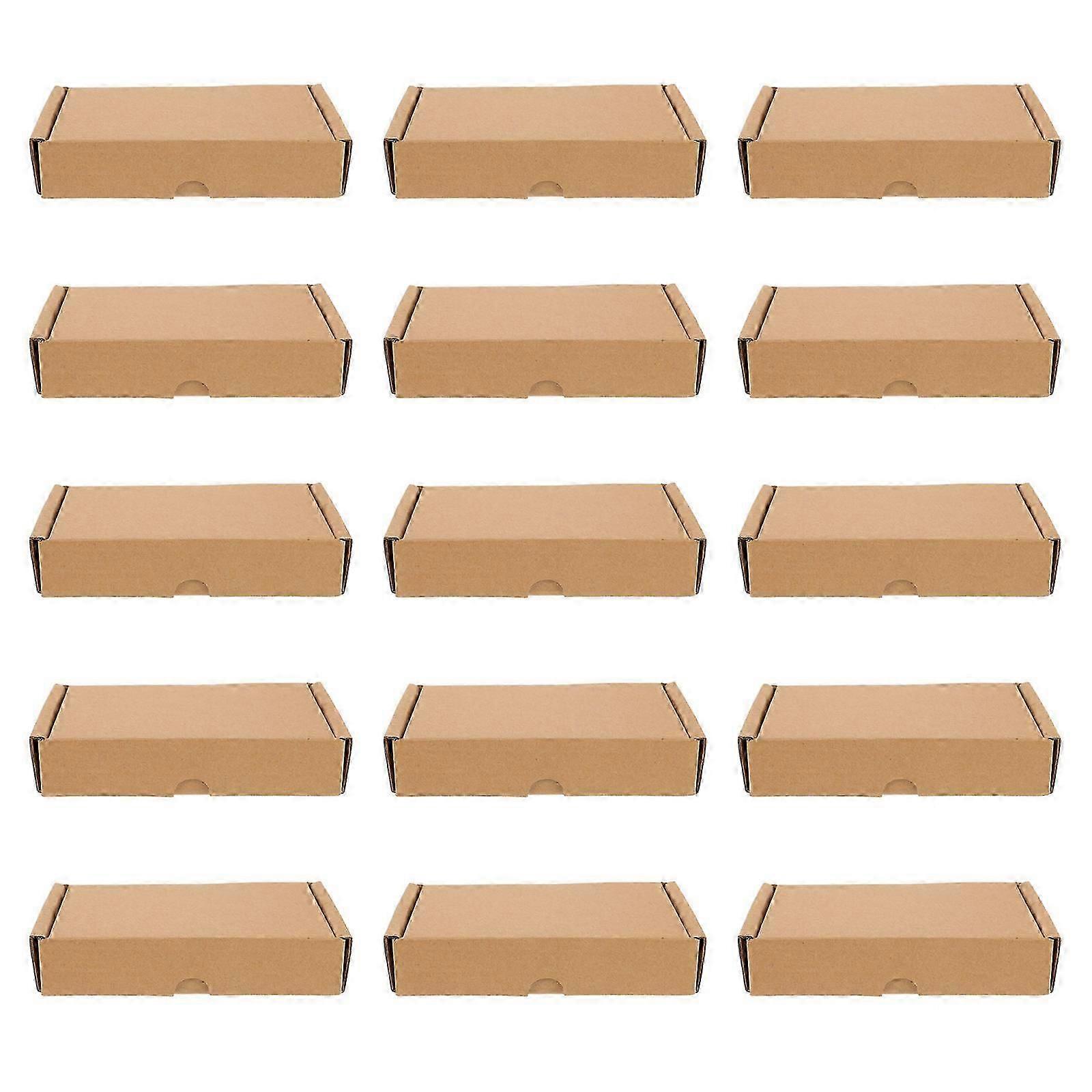 Moving Boxes Corrugated Paper Storage Boxes for Packing 15Pcs Pack