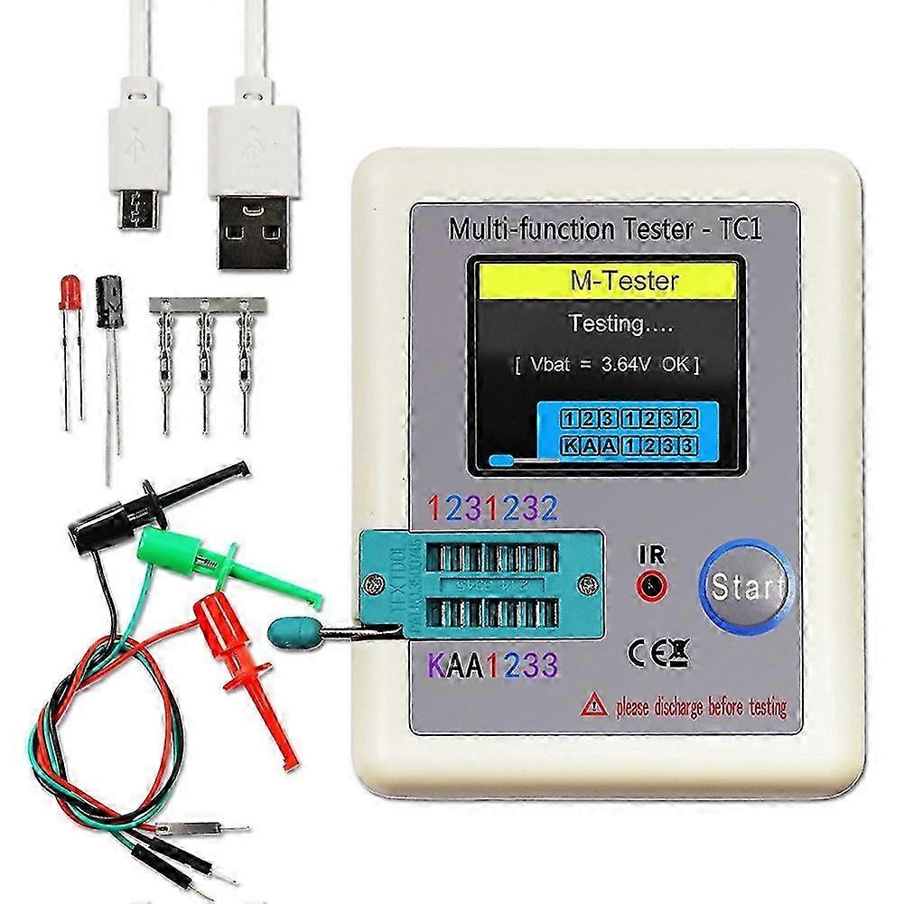 LCR-TC1 TC1 Display Multifunctional TFT Backlight Transistor Tester