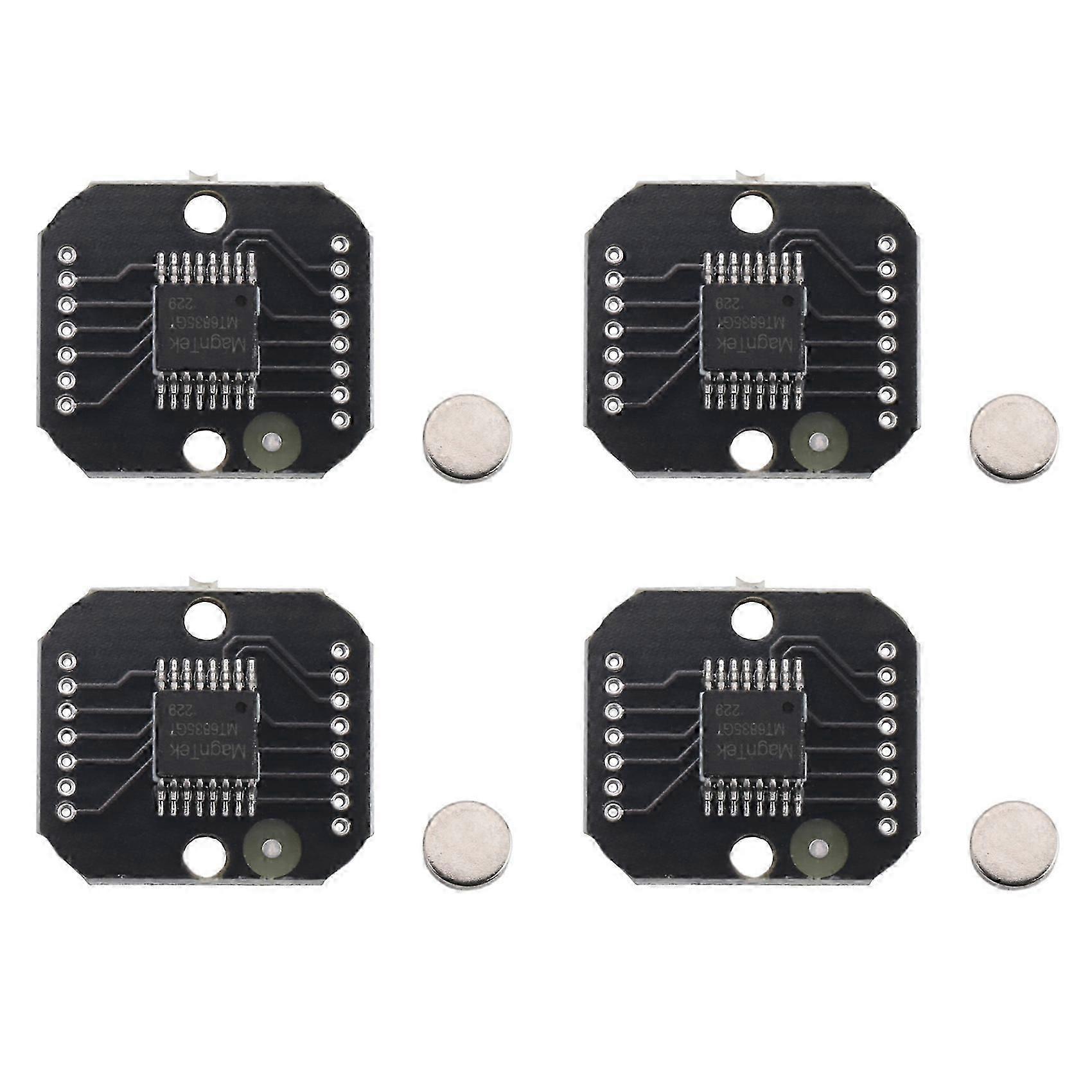 4X MT6835 Magnetic Encoder Module PWM/SPI Brushless Motor 21BIT Encoder Can Replace AS5048