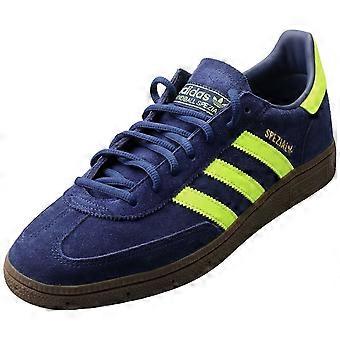 adidas Handball Spezial herensneakers in blauw en geel