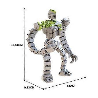 Moc Laputan Robot Building Blocks Animation Role Diy Model Bricks Sets Toys Birthday Gift For Kids Adult Toys