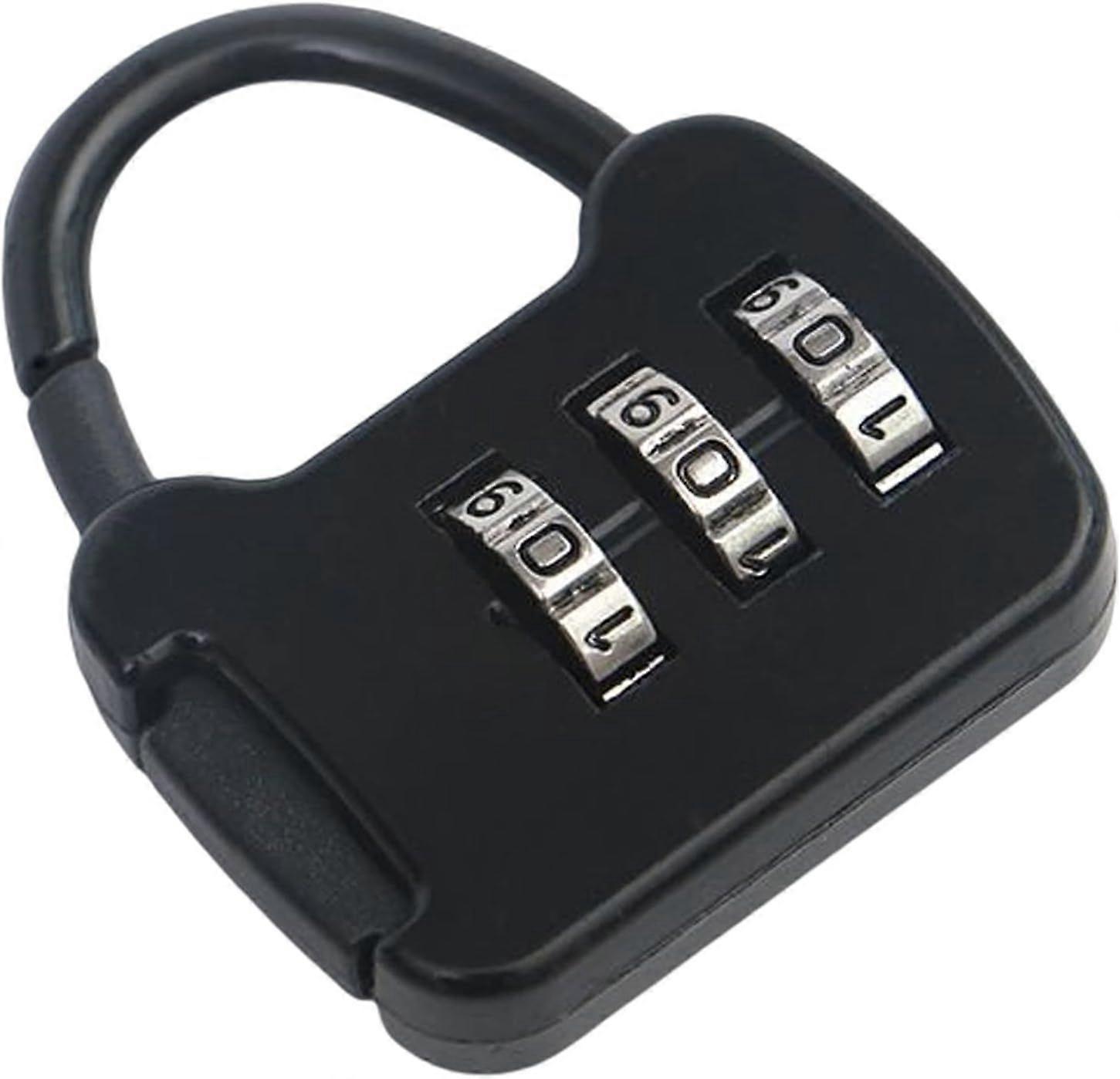 Mini Padlock 3 Digits Code Combination Password Security Lock for Dormitory