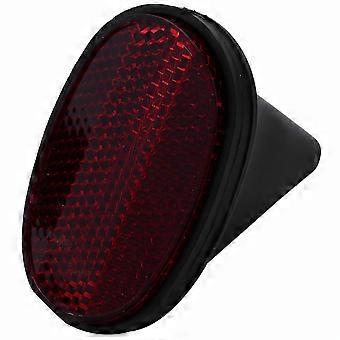 1 Pcs Bicycle Rear Tail Fender Mudguard with Oval Warning Reflector