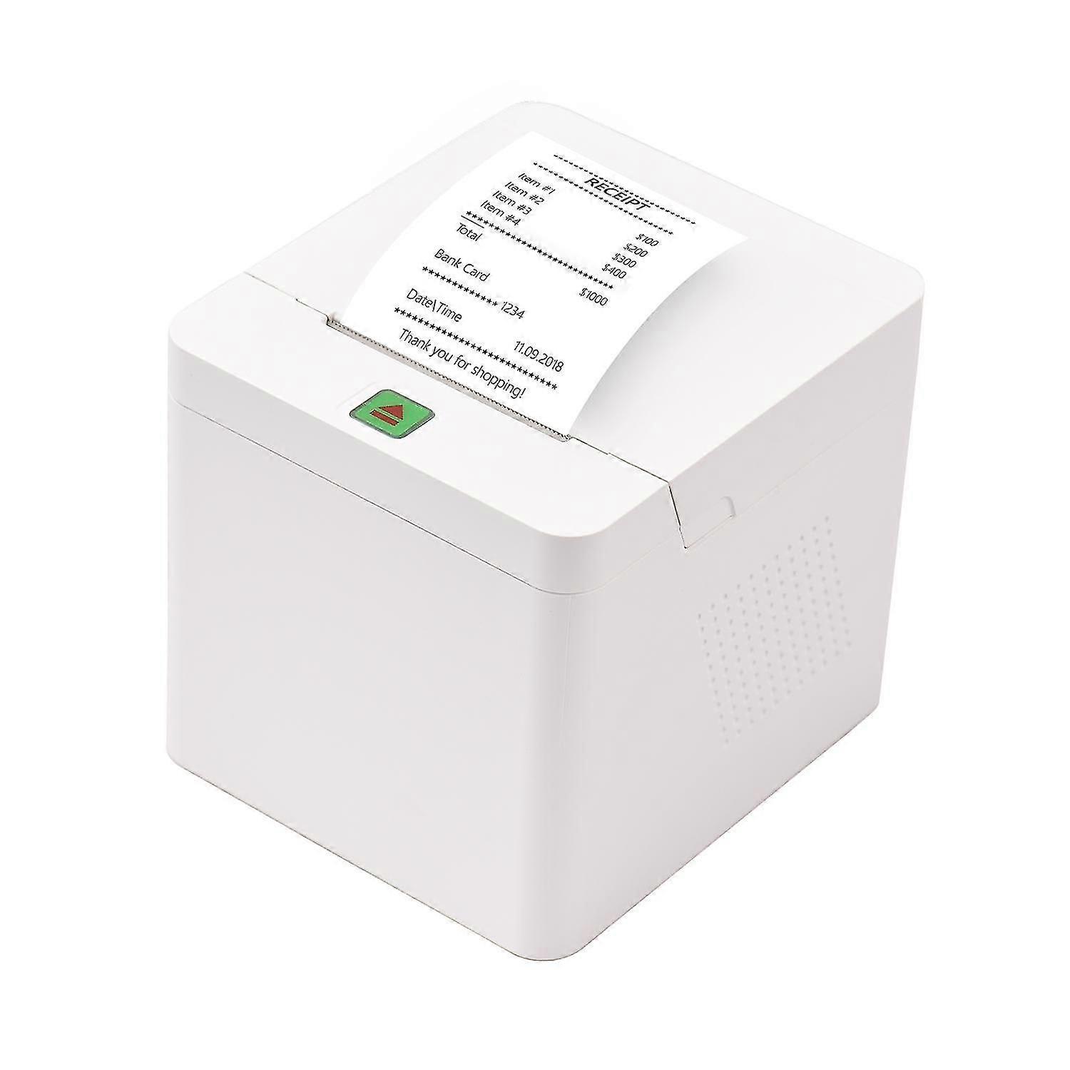 Portable Wireless 58mm Thermal Receipt Printer BT Connection Compatible with iOS Android