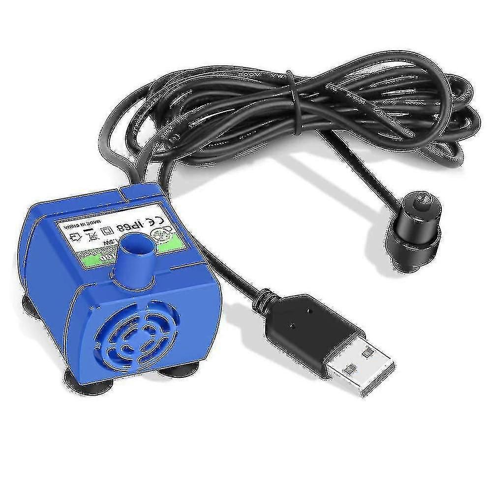Usb Interface Unique Designed Blue Aquarium Pump