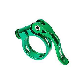 Kaesi Einfach zu installierende Fahrradsattelstützenklemme Schnellspanner Aluminiumlegierung Ergonomisches Design Sattelstützenclip für Mountainbike