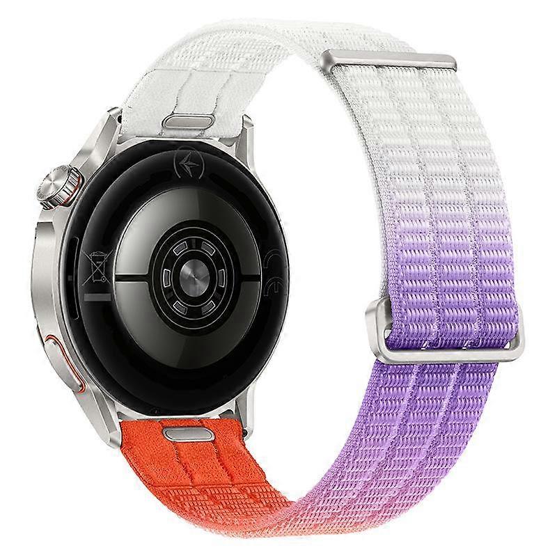 Quick Release Press Button Two Section Breathable Nylon Loop Watch Band