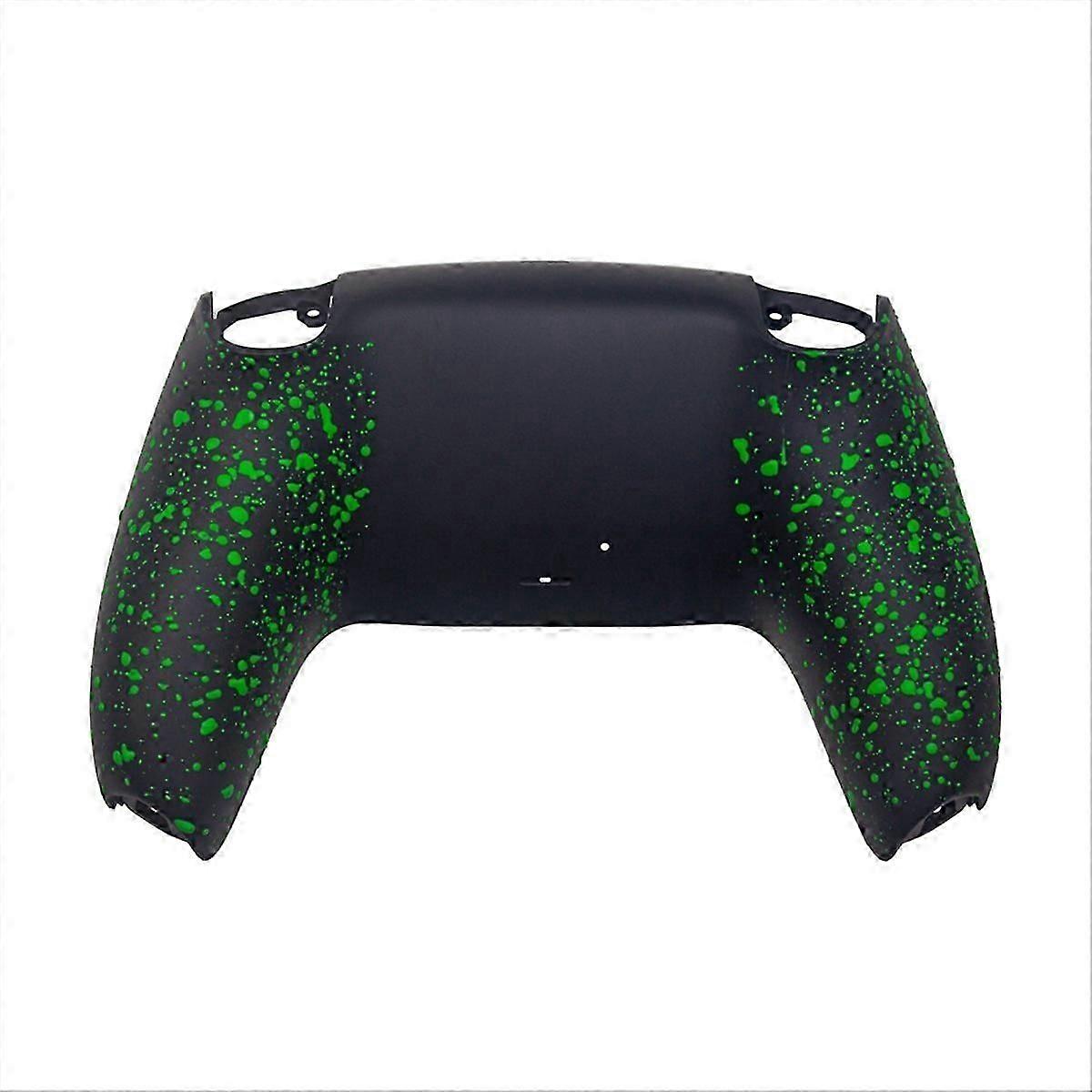 Back Shell Non-Slip Rear Housing for PS5 Controller Black&Green