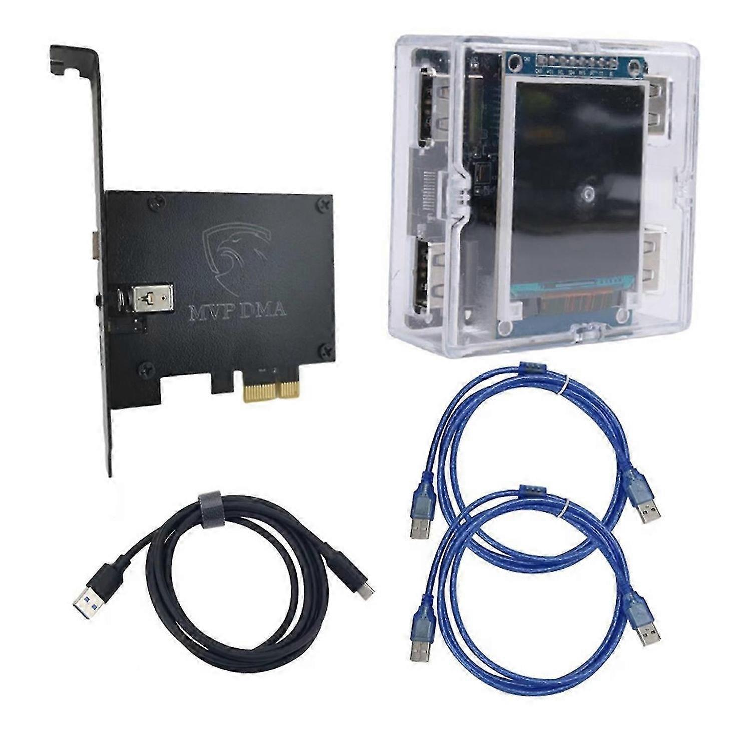 MVP DMA Board Basic Version General Firmware + Kmbox B+ Pro Keyboard Mouse Controller with Screen fo
