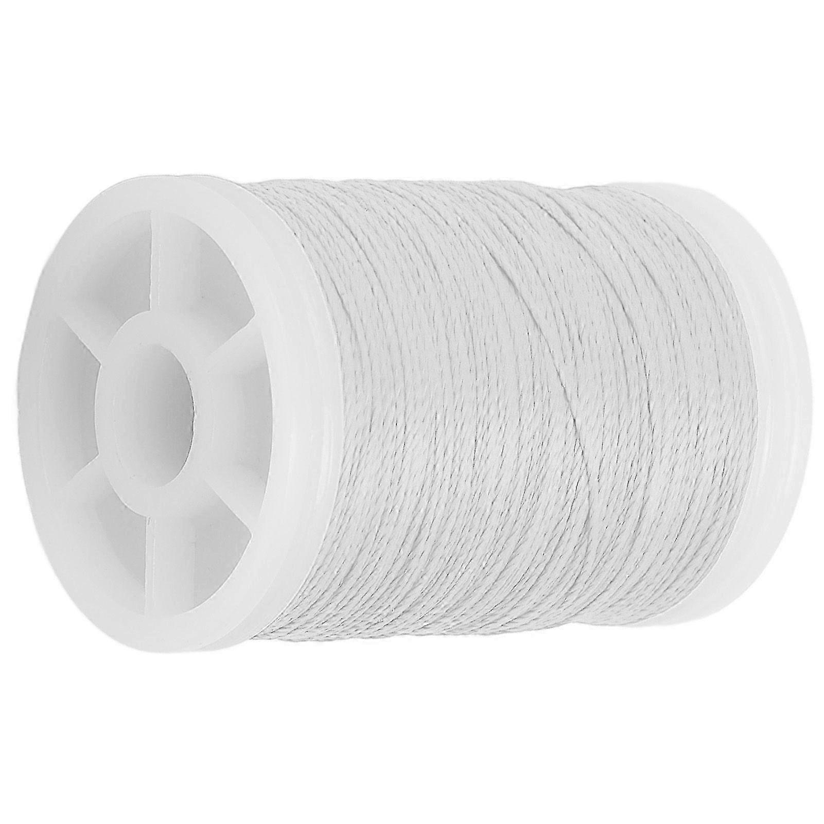 Archery Serving Thread Bowstring Material compatible with Tying Peep Sight Nock Maintenance Accessory 110m White