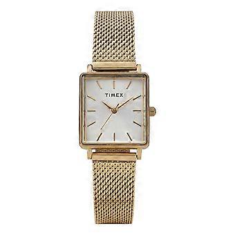 Timex Ladies Transcend 22mm Gold-Tone Stainless Steel Bracelet Watch TW2Y26100