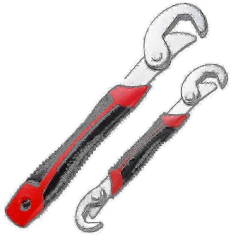 2 Pieces Adjustable Spanners, Universal Adjustable Spanner, Combination Spanners With Large Opening