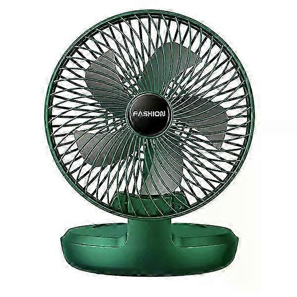 Folding desktop fan, 2-speed adjustable, USB powered, portable and practical