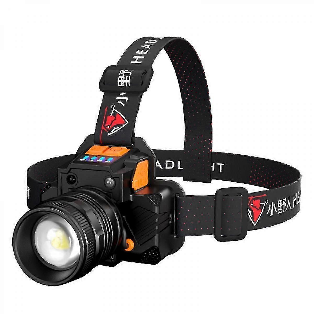 Rechargeable Headlight IPX4 18650